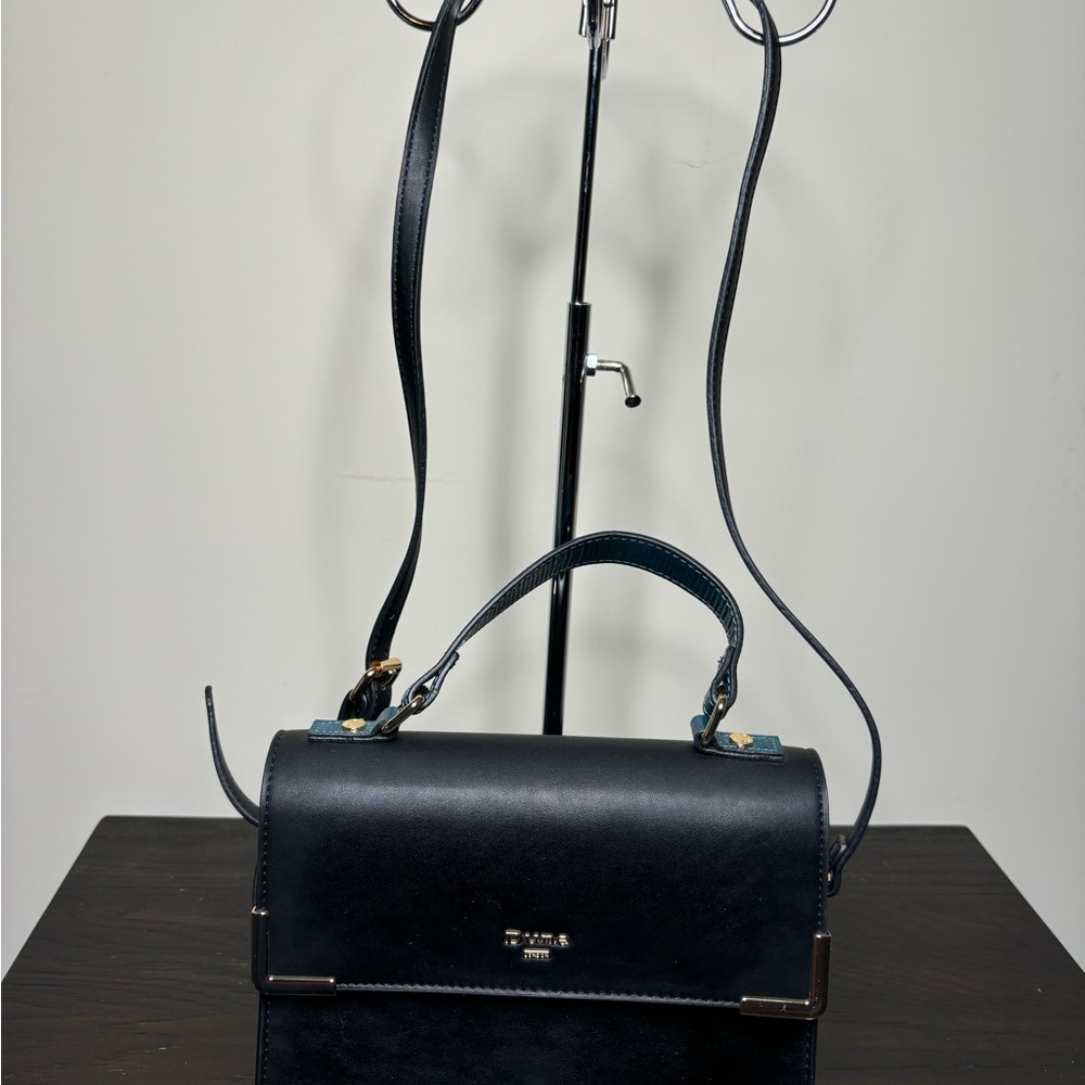 Dune of London Black Leather Handbag